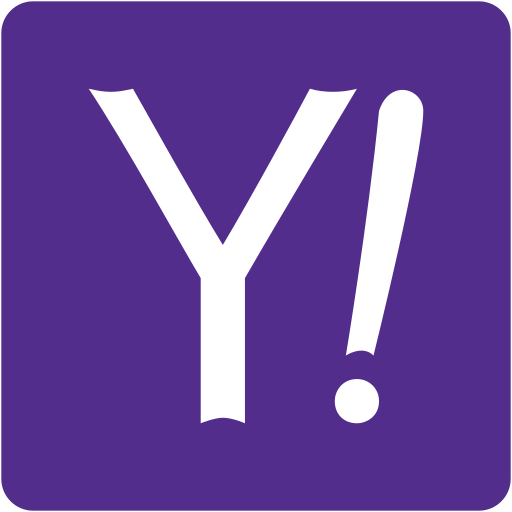 Address book, contact, contacts, email, mail, square, yahoo icon